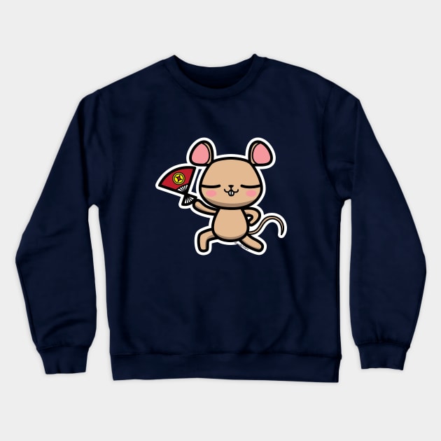 Chinese new year 2020 shirt 7B Crewneck Sweatshirt by doodletales